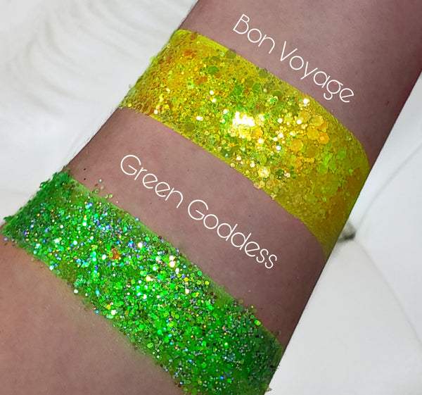 GREEN GODDESS |  CHUNKY GLITTER